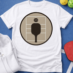 Court with Paddle T-Shirt