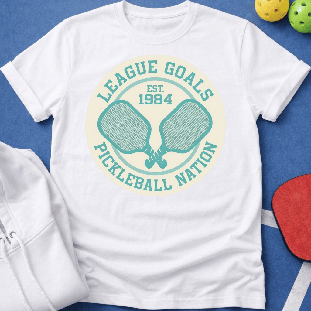 League Goals Pickleball Nation T-Shirt