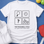 The Pickleball Cycle T-Shirt