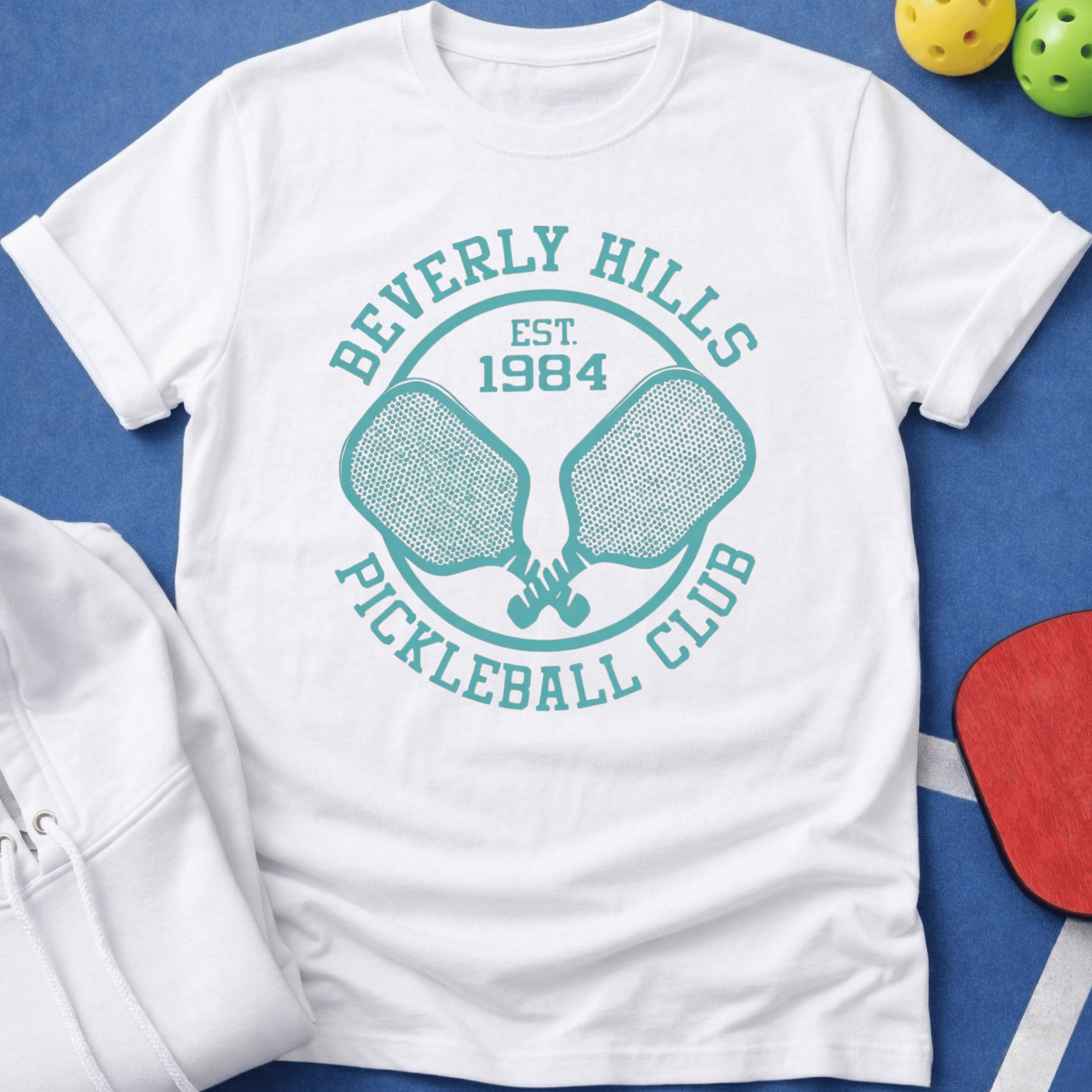 Beverly Hills Turquoise T-Shirt