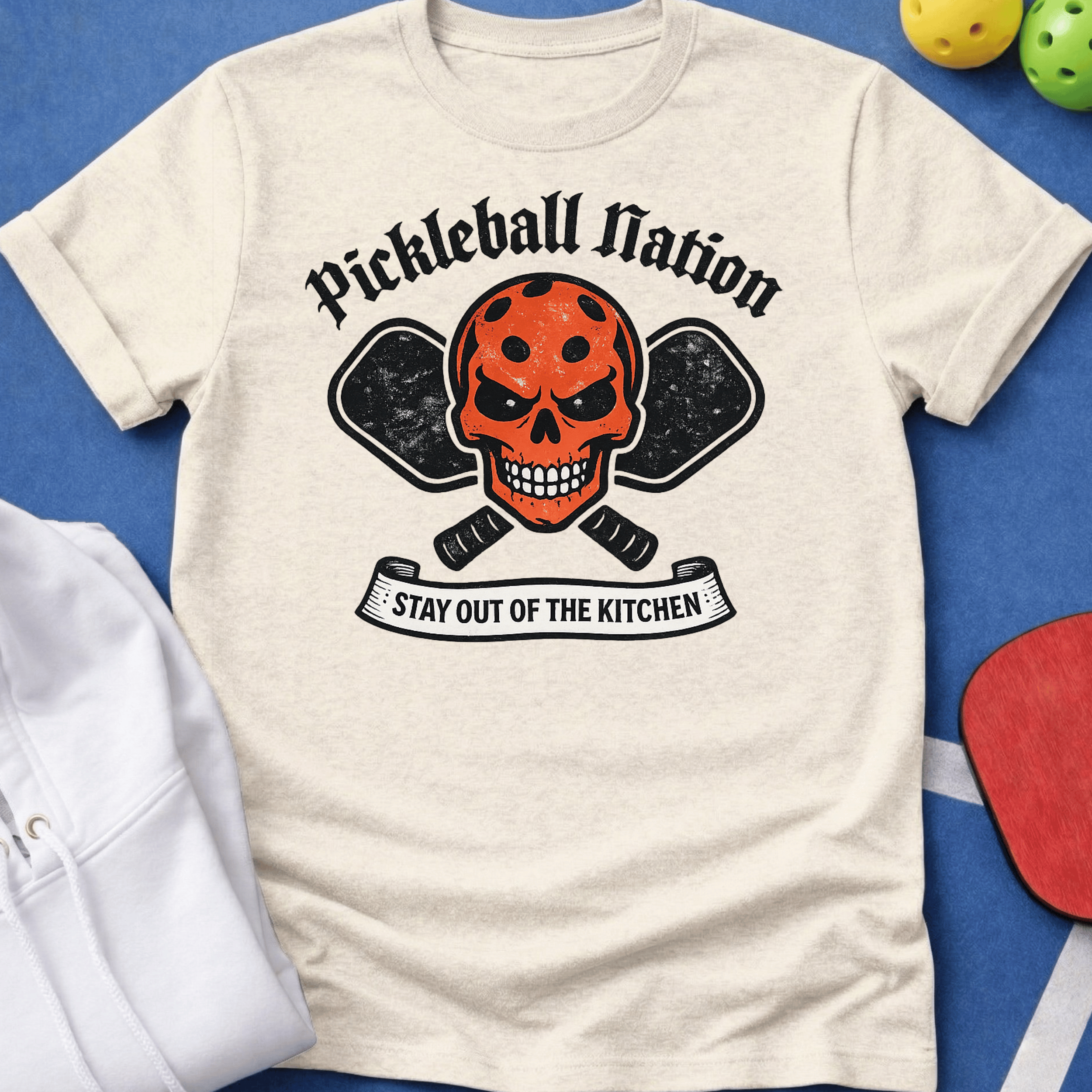 Skull Stay Out of the Kitchen T-Shirt