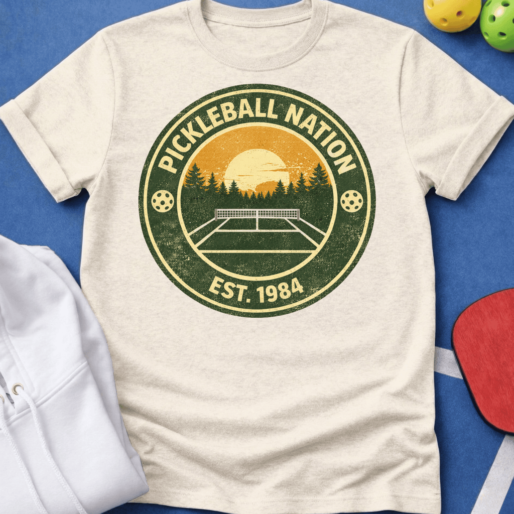 Forest Badge Pickle Nation - T-Shirt