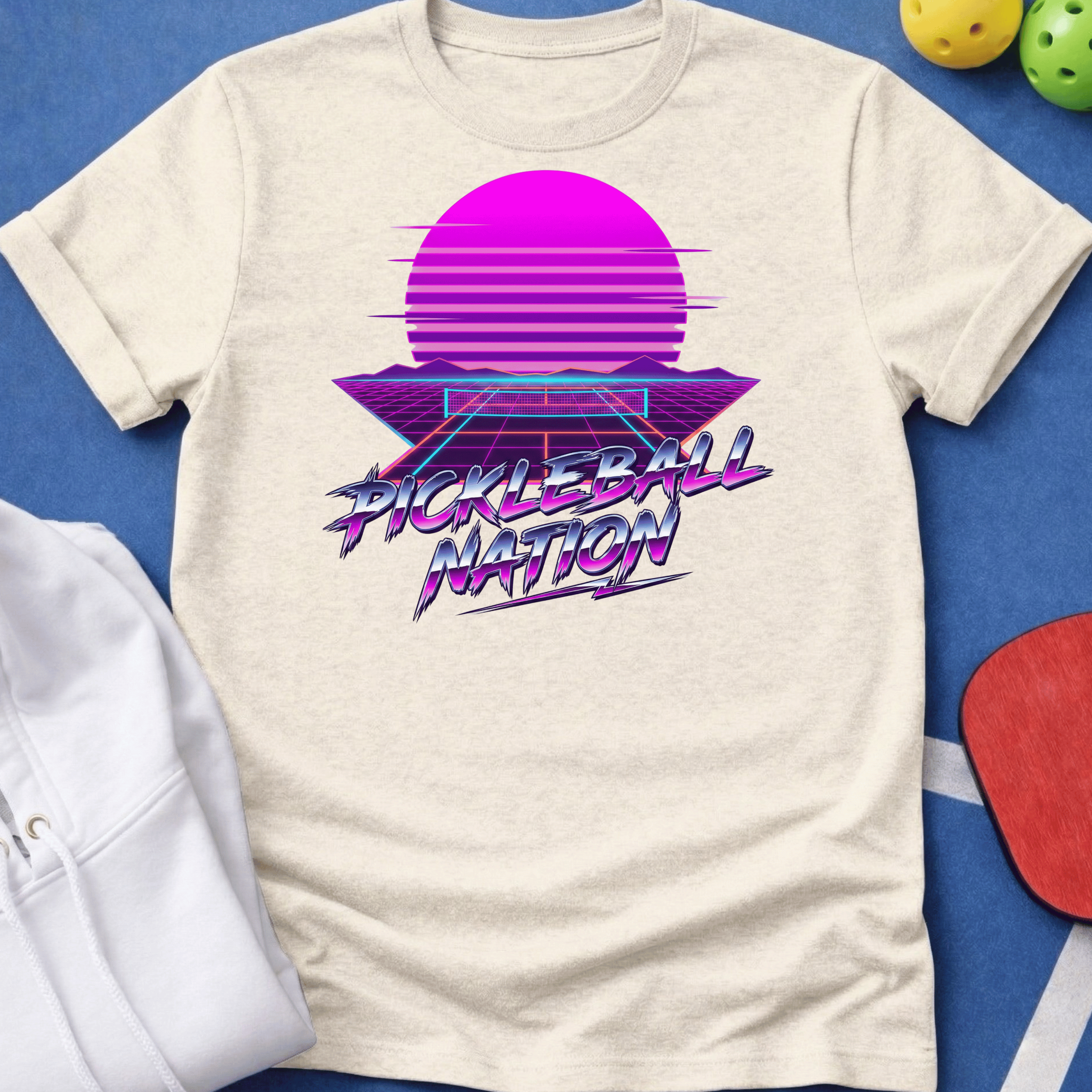 80's Pickleball Nation T-Shirt