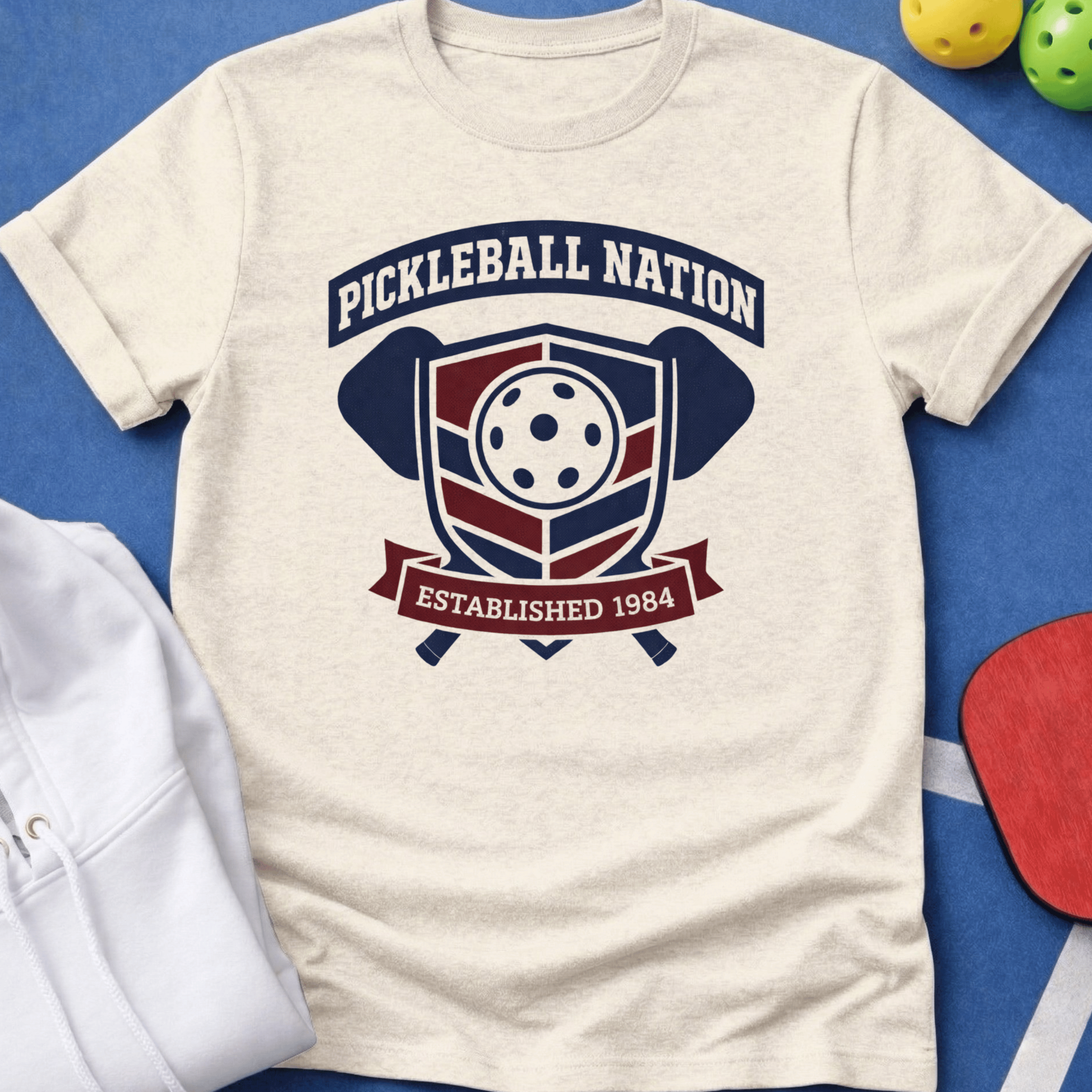 Crest of Pickleball Nation T-Shirt